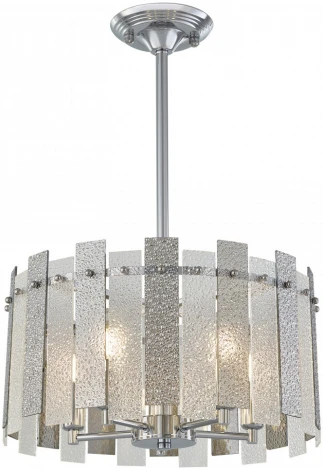 Подвесная люстра хрустальная на штанге Arte Milano Sorrento-2109 372109/5/350/390 CR (220V)