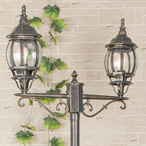 Наземный фонарь Elektrostandard Farola NLG99HL004 черное золото