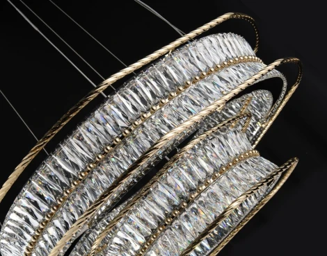 Подвесная люстра светодиодная Fluorite Sacrement FL1181-20P