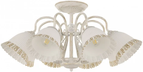 Потолочная люстра на штанге Arte Milano AM340800 340800/8 WT+G (220V)