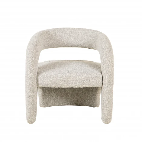 Кресло лаунж Bones серебристый Stool Group арт.УТ000041678