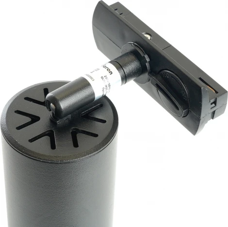 Светильник трековый однофазный Feron AL194 48541 GU10, черный (220V, круглые)