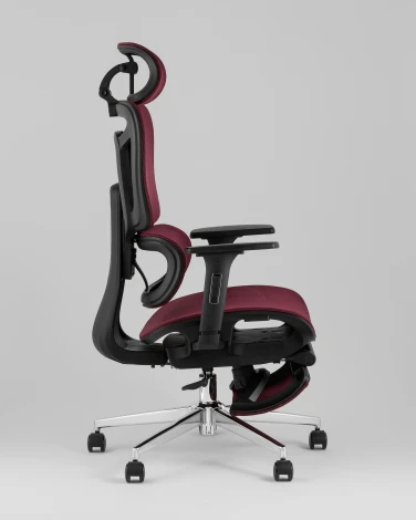 Кресло офисное TopChairs Nimbus бордовый УТ000041779