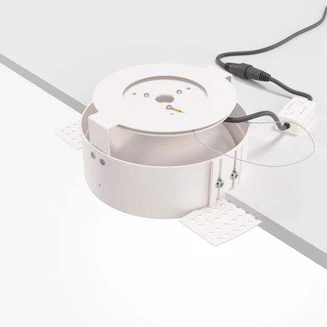 Встраиваемый светильник под гипсокартон Maytoni Move DL060-9W3-4-6K-TRS-W (LED, 220V, круглые)