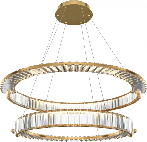 Подвесной светильник ярусный Maytoni Krone P097PL-L90BS3K (LED, 220V, на тросе, кольцо)