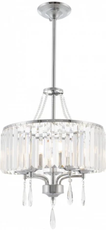 Подвесная люстра хрустальная на штанге Arte Milano Sorrento-1009 371009/5/300/400 CR (220V)