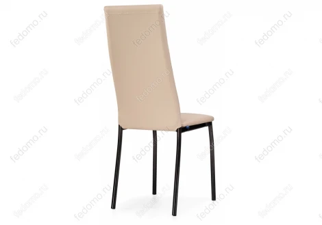Стул Woodville на металлокаркасе Mirilis ваниль / темный мусс 454007