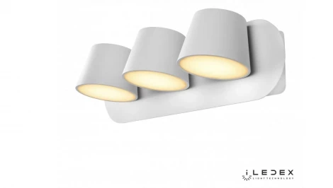Спот iLedex Flexin W1118-3AS WH (220V)