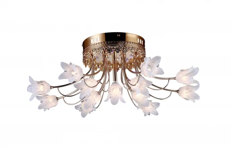 Потолочная люстра Arte Lamp Zarina A8323PL-8-5GO