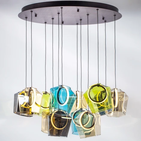 Потолочная люстра каскадная Lightstar Caramello 796329 (LED, 220V, на проводе)