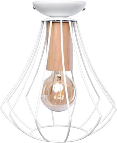 Потолочный светильник Imex MD.9053-1-S-WH+WOOD