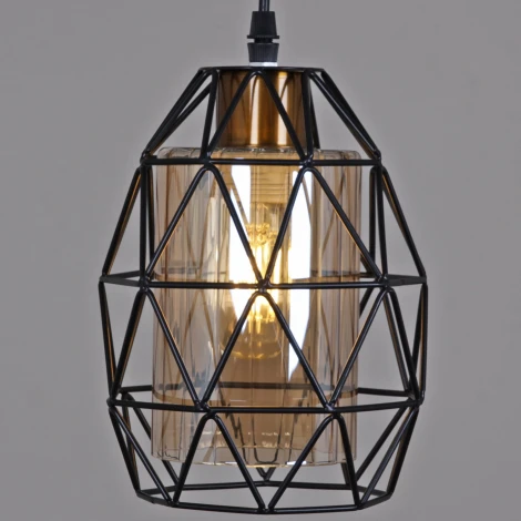 Подвесной светильник Reluce 03342-0.9-01 BK (220V, на проводе)