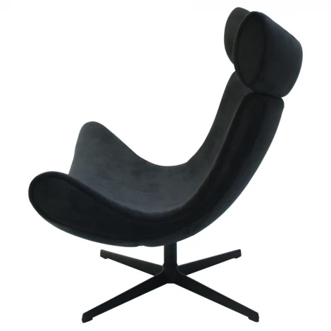 Кресло IMOLA графит, искусственная замша