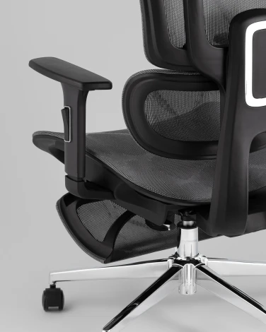 Кресло офисное TopChairs Nimbus серый УТ000041778