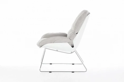 Кресло Bay Светло-серая ткань