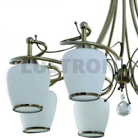 Потолочная люстра IDLamp 800 800/8PF-Oldbronze