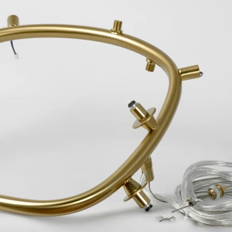 Подвесная люстра Lussole Fayette LSP-8909 (220V, на тросе, цветы)