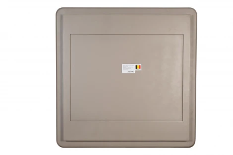 58DB-04803 Зеркало рама нерж.сталь/мат.никель 110*110*7,5см Garda Decor