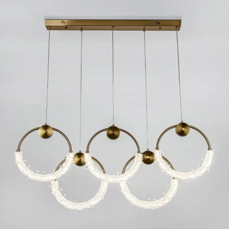 Подвесной светильник светодиодный хрустальный Modelux MODESTYLE MS.1140.1200 BS