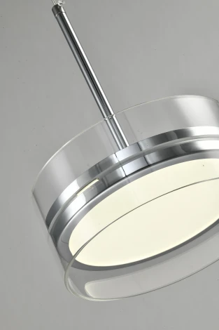 Подвесной светильник Zortes Donut ZRS.1802.01 (LED, 220V, пульт управления, на проводе, круглые)