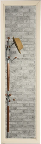 Зеркало настенное Селена слоновая кость 116 см х 33,7 см от фабрики Mebelik