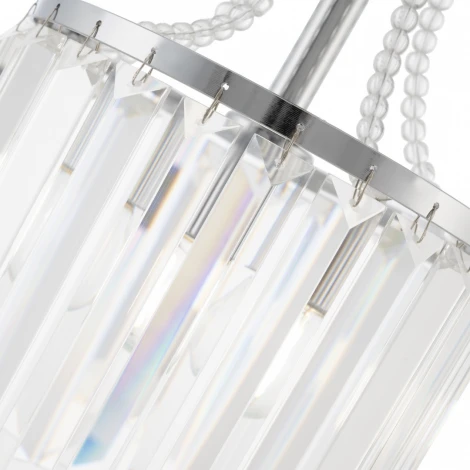 Подвесная люстра хрустальная на штанге Arte Milano Sorrento-1009 371009/1/50/200 CR (220V)