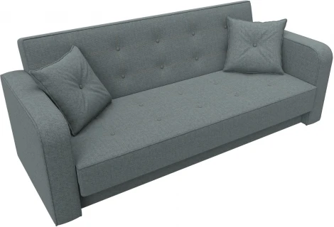 Диван-книжка Тур (Серый/Рогожка) Лига Диванов арт.125020