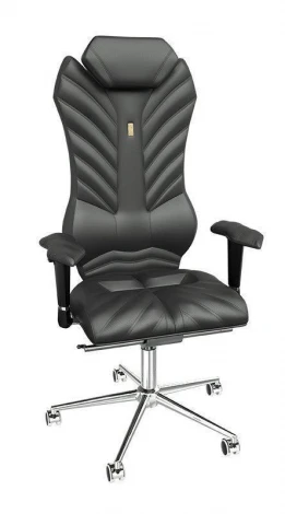 Эргономичное кресло Monarch Kulik System Бежевая кожа