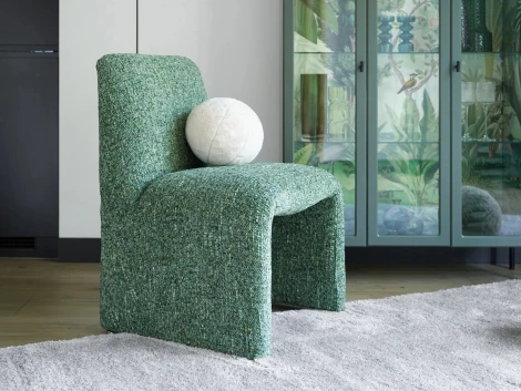 Комплект стульев Lars 2 шт. ОГОГО Обстановочка! 966335 (Рогожка/Зеленый)