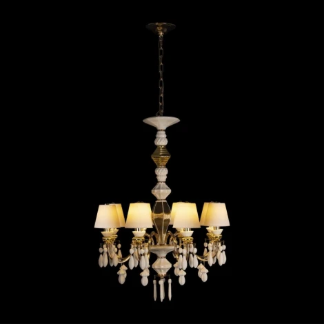 Подвесная люстра Loft It Grace 10203/8 White (220V, подвески, на цепи)