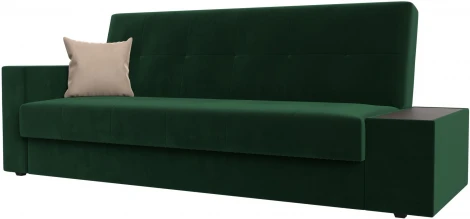 Диван-книжка Лига-020 стол справа (Зеленый,Бежевый/Велюр) Лига Диванов арт.118480