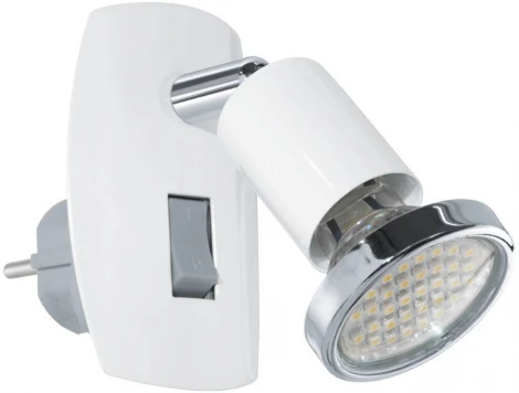 Светодиодная бра в розетку с выключателем Eglo Mini 4 902365