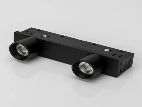 Трековый светильник светодиодный, магнитный, черный, 6Вт, 48V IP20 4000К Lumker SY-LINK SY-LINK-CE-BL-6-NW