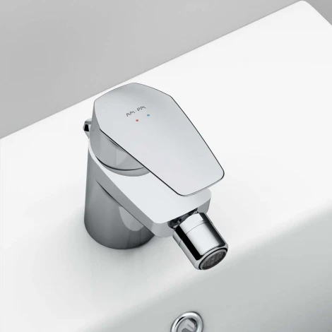 Смеситель Am.Pm Gem F9083100 для биде, с донным клапаном