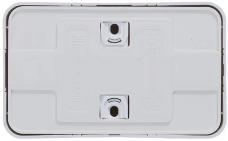 Розетка накладная двойная с заземлением и шторками (белый) Systeme Electric Blanca BLNRA011211