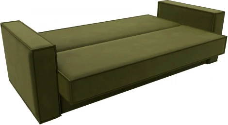 Диван-книжка Куба (Зеленый/Микровельвет) Лига Диванов арт.122048