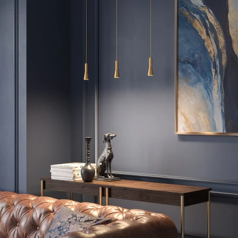 Светильник подвесной светодиодный Elektrostandard Pino 50311 LED 5W 4000K золотой (220V)