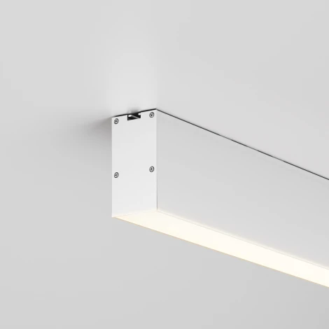 Потолочный линейный светильник светодиодные Maytoni Technical LL311037 3000K 35x67 серебро 1,5 м