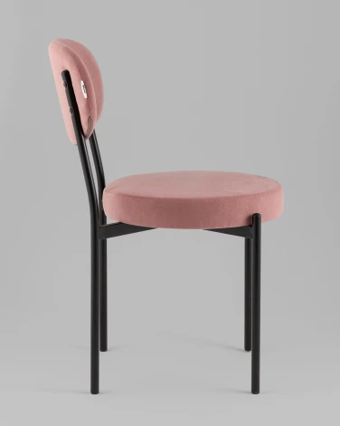 Стул Бриф Original N велюр пыльно-розовый Stool Group УТ000042625