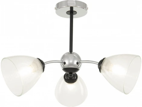 Потолочная люстра на штанге Arte Milano Napoli-329007 329007/3 CR.BK (220V)