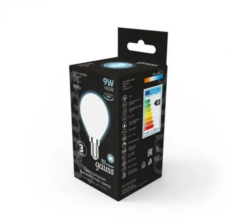 Лампочка светодиодная филаментная Gauss 105201209