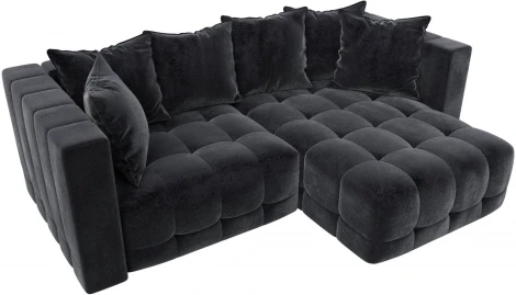 Диван угловой Лига-052 НПБ угол универсальный Лига Диванов (Велюр) арт.128800