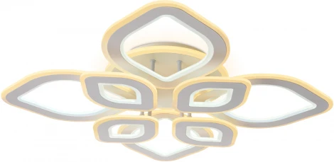 Потолочная люстра Ambrella Acrylica FA8844 (регулировка яркости, LED, 220V, пульт управления, цветы)