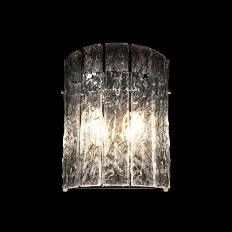 Бра Loft It Nevada 10297W Nickel (220V, хрусталь)