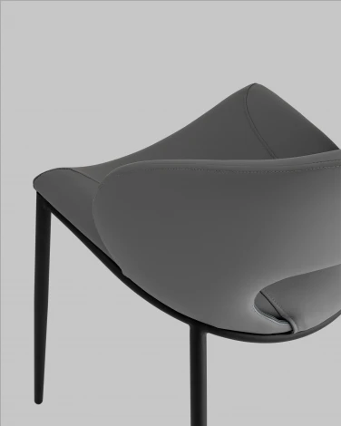 Стул Вивьен экокожа серый Stool Group УТ000042355