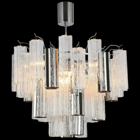 Потолочная люстра на штанге ILLUMICO IL0179-8C-39 CR CR (220V)