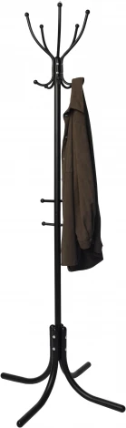 Вешалка напольная М 10 черный от фабрики Mebelik