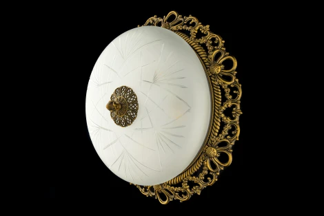 Потолочный светильник круглый Arti Lampadari Venezia E 1.13.46 AG (220V)