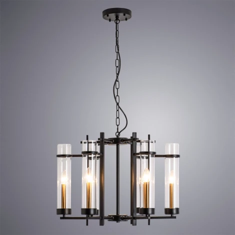 Подвесная люстра Arte Lamp Hugo A1688LM-6BK