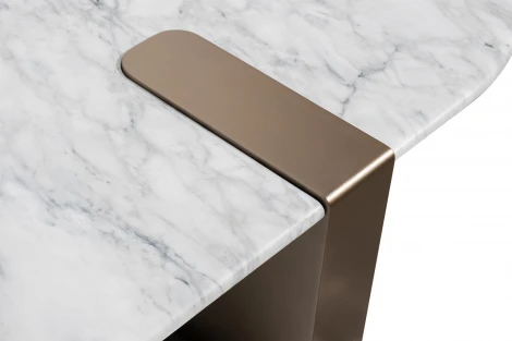 58DB-24087 Стол журнальный Brandon 100*100*30см Garda Decor